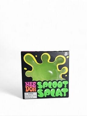 New Needoh Sploot Splat Green Viral Sensory Squishy